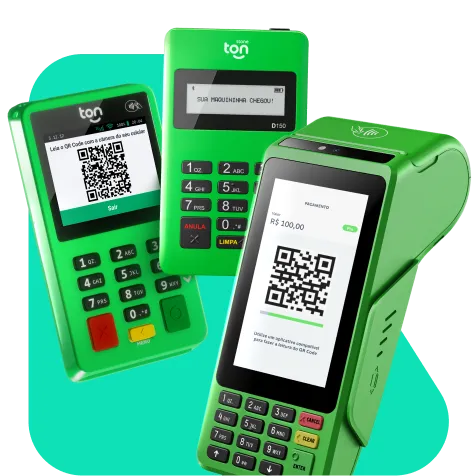 Maquininhas Ton T1, T2, T3 e T3 Smart